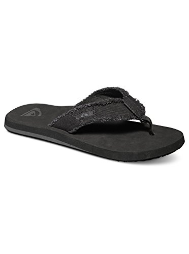 Quiksilver Herren Monkey Abyss - Sandals For Men Zehentrenner, Schwarz Schwarz Schwarz Braun Xkkc, 44 EU von Quiksilver