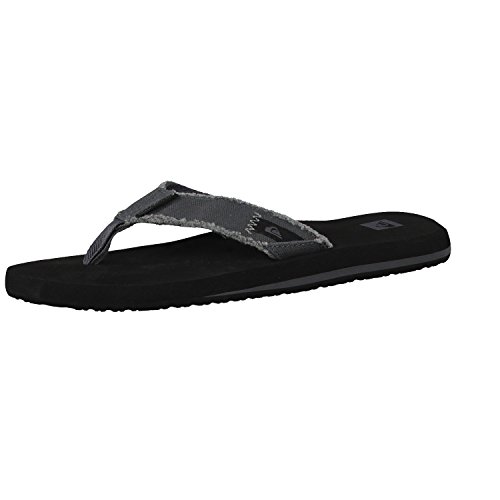 Quiksilver Herren Monkey Abyss Flip-Flops,Grau (Grey / Black / Brown) , 43 von Quiksilver