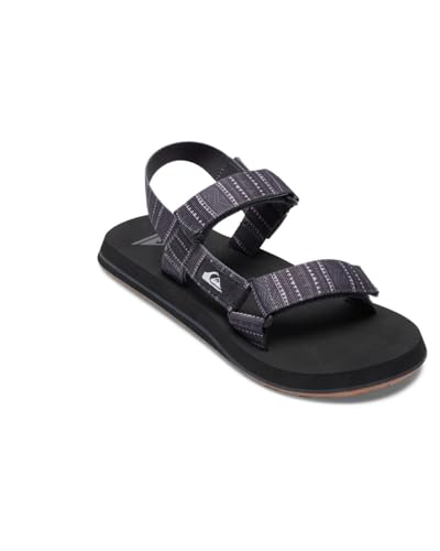 Quiksilver Herren Monkey Caged Sandal, Grey/Grey/Black, 44 EU von Quiksilver