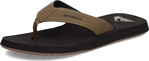 Quiksilver Herren Monkey Wrench Flops for Men Flip-Flop, TAN-SOLID, 43 EU von Quiksilver