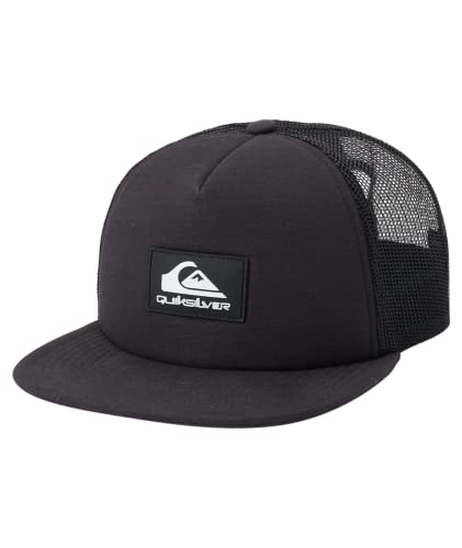 Quiksilver Herren Omnipotent Trucker Hat Hut, schwarz, Einheitsgröße von Quiksilver