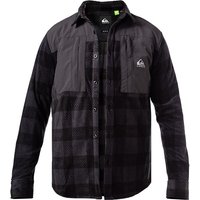 Quiksilver Herren Overshirt grau Fleece unifarben von Quiksilver