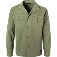 Quiksilver Herren Overshirt grün Baumwolle von Quiksilver