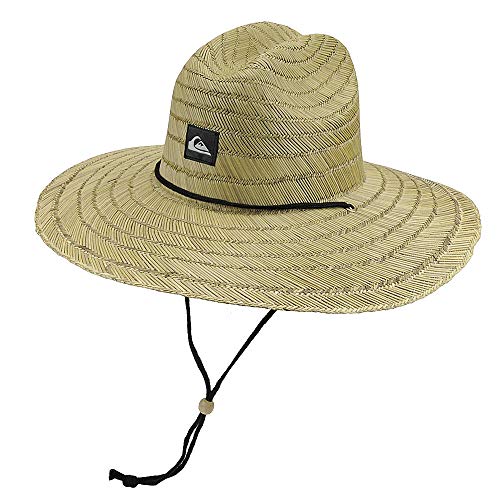 Quiksilver Herren Pierside Lifeguard Beach Sun Strohhut Sonnenhut, Natürlich, S/M von Quiksilver