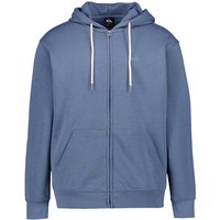Quiksilver Herren Sweatjacke blau unifarben von Quiksilver