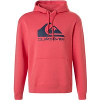 Quiksilver Herren Hoodie rot Baumwolle Logo und Motiv von Quiksilver