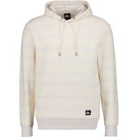 Quiksilver Herren Hoodie weiß Baumwolle gestreift von Quiksilver