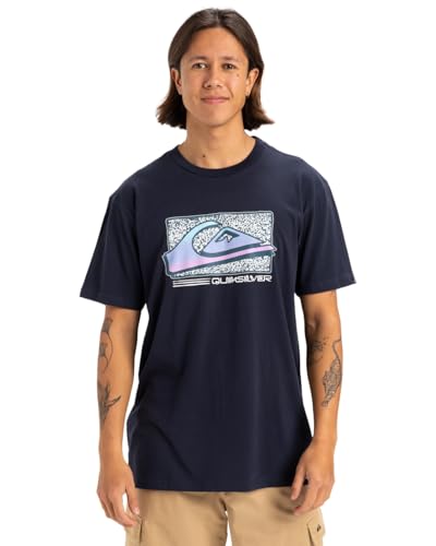 Quiksilver Herren Retro Fade Ss Unterhemd, Dunkelblau, M von Quiksilver