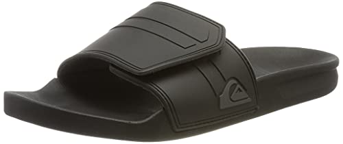 Quiksilver Herren Rivi Slide Adjust Sandale, Schwarz, 41 EU von Quiksilver