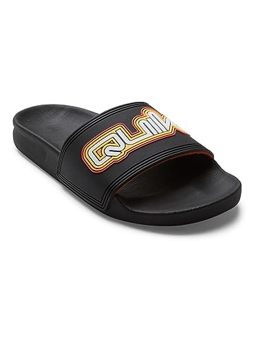 Quiksilver Herren Rivi Wordmark Slide II Youth. Sandale, Black 2, 34 EU von Quiksilver