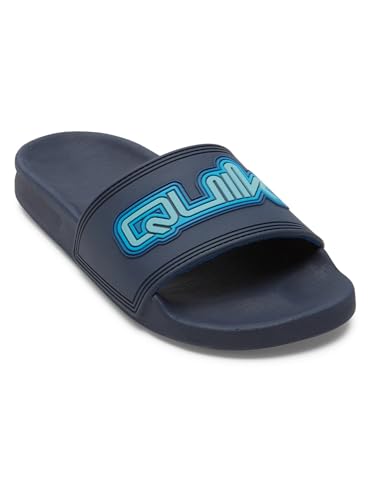 Quiksilver Herren Rivi Wordmark Slide II Youth. Sandale, Blue 1, 33 EU von Quiksilver