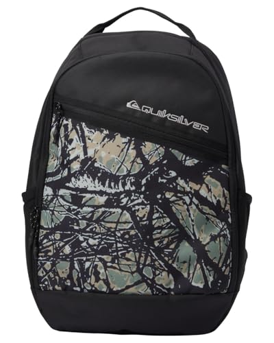 Quiksilver Herren SCHOOLIE 2.0 Gepäck-Handgepäck, Woodland Abstract SEA Spray von Quiksilver