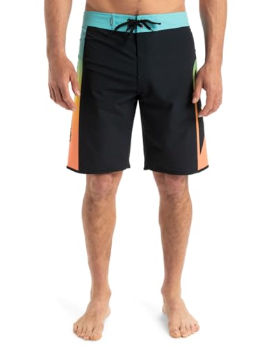 Quiksilver Herren SURFSILK 20 Boardshort, Black Holmes, 31W von Quiksilver
