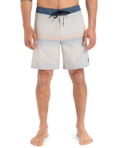Quiksilver Herren SURFSILK Straight Leg 18 Boardshort, Windspiel Connect, 31W von Quiksilver