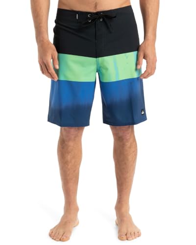 Quiksilver Herren SURFSILK Straight Leg 20 Boardshort, Nebulas Blue Bloomfade, 33W Quiksilver Herren SURFSILK Straight Leg 20 Boardshort, Nebulas Blue Bloomfade, 33W von Quiksilver