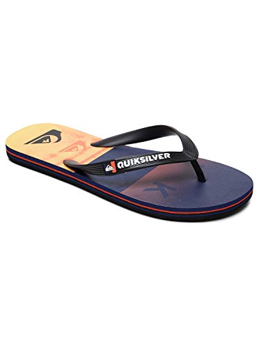 Quiksilver Herren Sandalen Molokai Wordblock Volley Sandals von Quiksilver