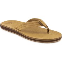 Quiksilver Herren Zehensandalen beige Veloursleder von Quiksilver