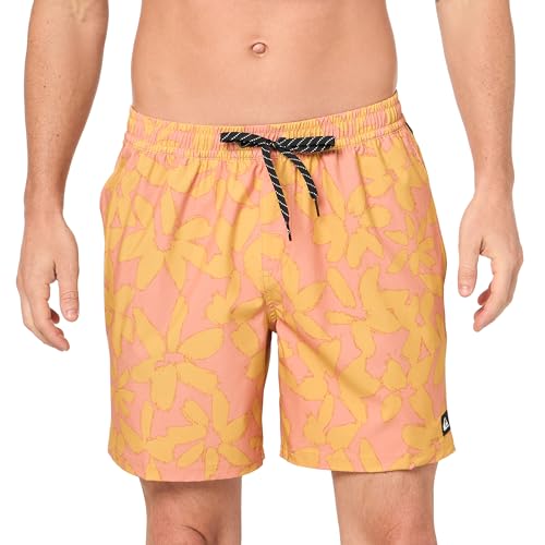 Quiksilver Herren Standard Surfsilk Mix 17 Volley Boardshort Badehose, Canyon Clay 241, XXL von Quiksilver