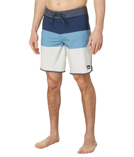 Quiksilver Herren Standard Surfsilk Tijuana 19 Boardshort Badehose, Dark Navy 241, 164 von Quiksilver