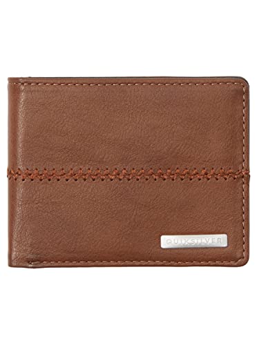 Quiksilver Herren Stitchy Reisezubehör-Dreifachgefaltete Brieftasche, Chocolate Brown von Quiksilver