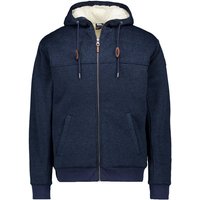 Quiksilver Herren Strickjacke blau unifarben von Quiksilver
