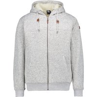 Quiksilver Herren Strickjacke grau unifarben von Quiksilver