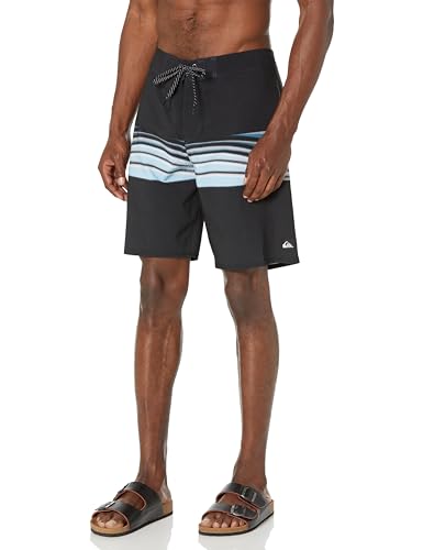 Quiksilver Herren Surfsilk Air Brush 19 Badehose Boardshorts, Schwarz 234, 164 von Quiksilver