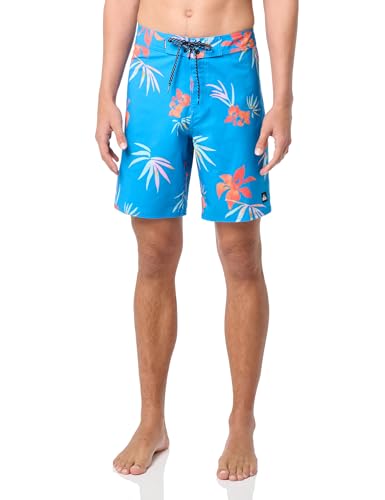 Quiksilver Herren Surfsilk Badehose mit geradem Bein, 19 Boardshorts, Swedish Blue 241, 164 von Quiksilver