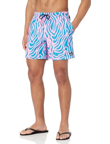 Quiksilver Herren Surfsilk Mix 17 Volley Badehose Boardshorts, Prism Pink 241, L von Quiksilver