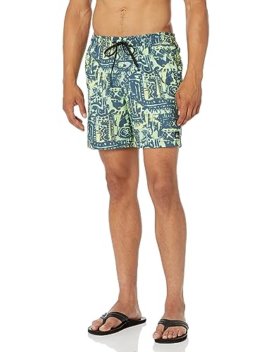 Quiksilver Herren Surfsilk Mix Volley 17 Badehose Boardshorts, Paradise Green 233, XL von Quiksilver