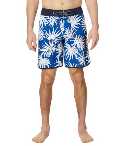 Quiksilver Herren Surfsilk Scallop 19 Badehose Boardshorts, Monaco Blue 241, 164 von Quiksilver