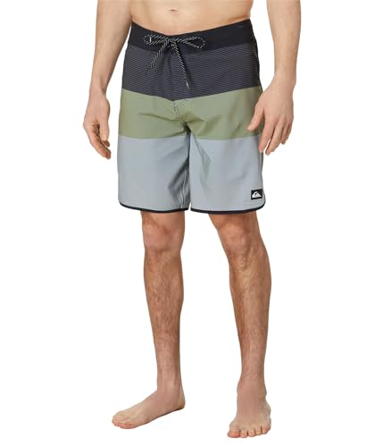 Quiksilver Herren Surfsilk Tijuana 19 Badehose Boardshorts, Schwarz 241, 33 von Quiksilver