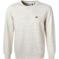 Quiksilver Herren Sweatshirt beige Baumwolle unifarben von Quiksilver