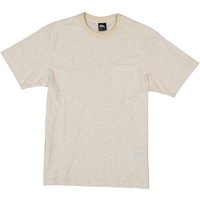 Quiksilver Herren T-Shirt beige Baumwolle von Quiksilver