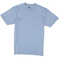 Quiksilver Herren T-Shirt blau Baumwolle von Quiksilver