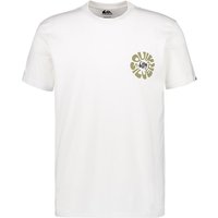Quiksilver Herren T-Shirt weiß Baumwolle von Quiksilver