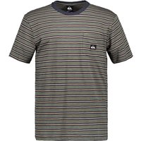 Quiksilver Herren T-Shirt grün gestreift von Quiksilver