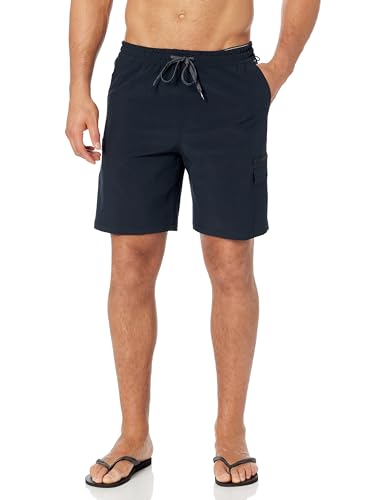 Quiksilver Herren Taxer Cargo Amphibian 18 Hybrid-Shorts, Schwarz 241, Klein von Quiksilver