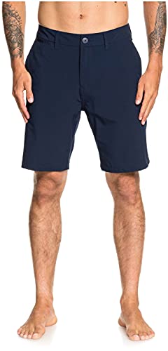 Quiksilver Herren Union Amphibian 20 Walk Legere Shorts, Marineblau Blazer, 49 von Quiksilver