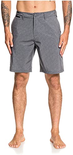 Quiksilver Herren Union Amphibian Hybrid 50,8 cm Außennaht Lässige Shorts, Schwarz/Erika, 50 von Quiksilver