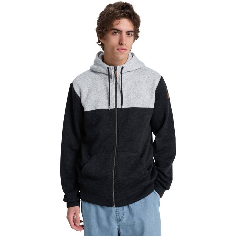 Quiksilver Herren Zip Hoodie KELLER BLOCK ZIP von Quiksilver