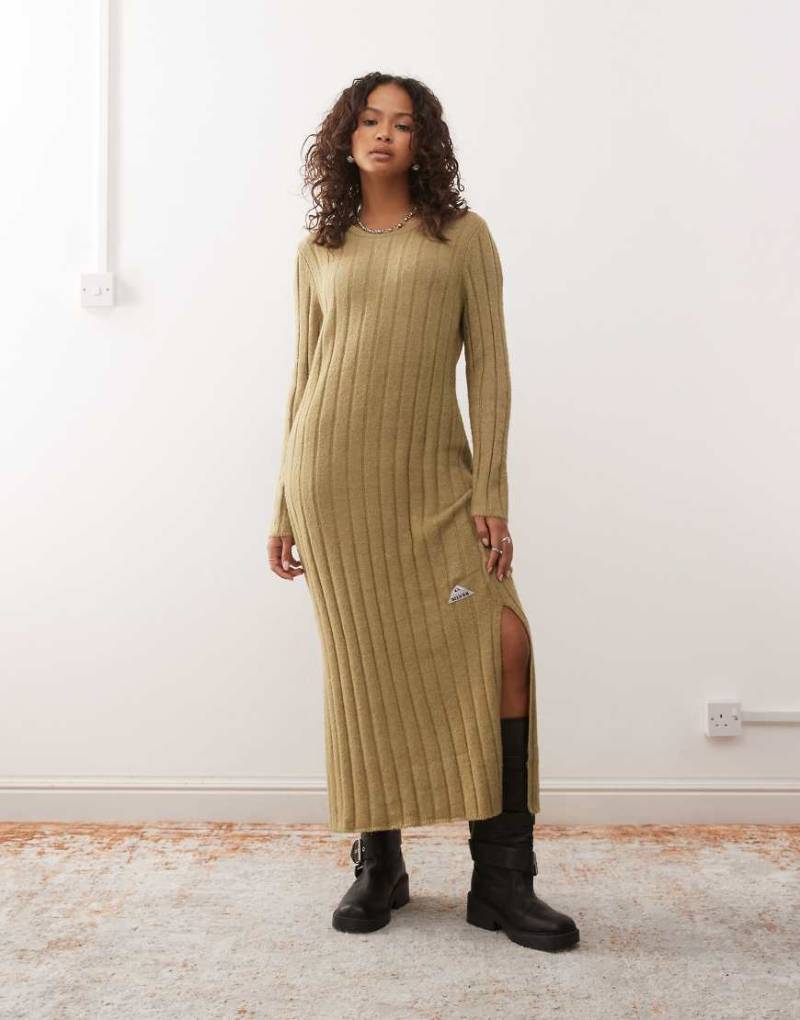Quiksilver - Highway - Langes Kleid in Schwamm-Gelb-Neutral Quiksilver - Highway - Langes Kleid in Schwamm-Gelb-Neutral von Quiksilver