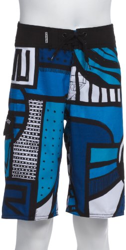 Quiksilver J-Dub Youth BS KEBBS015 Jungen Bademode/ Badeshorts, Gr. 140/ 10Years blau (royal blue ) von Quiksilver