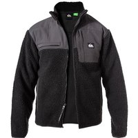 Quiksilver Herren Fleecejacke schwarz Mikrofaser unifarben von Quiksilver