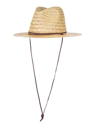 Quiksilver Jettyside - Straw Lifeguard Hat for Men - Hut - Männer - L/XL - Gelb. von Quiksilver