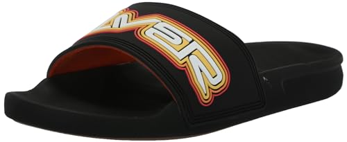 Quiksilver Jungen Boy's Rivi Wordmark Ii Slide Schiebe-Sandalen, Schwarz 2 241 von Quiksilver