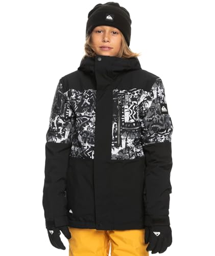 Quiksilver Mission - Funktionelle Schneejacke für Jungen Schwarz von Quiksilver