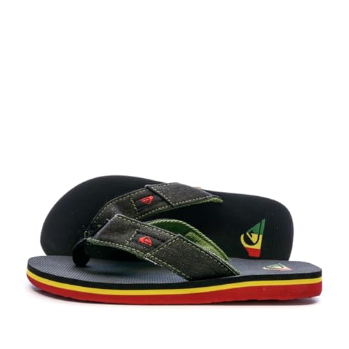 Quiksilver Jungen Molokai Abyss Sport Sandalen, Grün (Black/Green Xgkg), 28 EU von Quiksilver