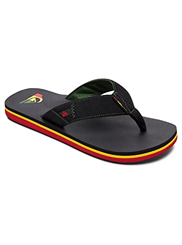 Quiksilver Jungen Molokai Abyss Sport Sandalen, Grün (Black/Green Xgkg), 28 EU von Quiksilver