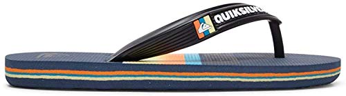 Quiksilver Jungen Molokai Slab - Flip-flops voor jongens 8-16 Flip Flop, Black Blue Blue, 39 EU von Quiksilver